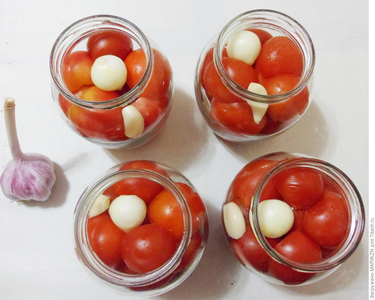 Десертные помидоры (с корицей)