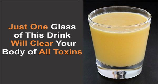 Просто один стакан этого напитка очистит ваше тело от всех токсинов