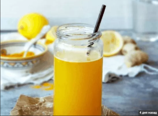 Детокс-напиток из куркумы, груши, ананаса и апельсина