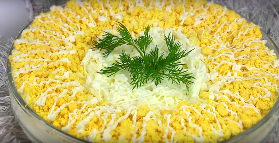 Салат «Белая ночь» — шикарный вкусный салатик