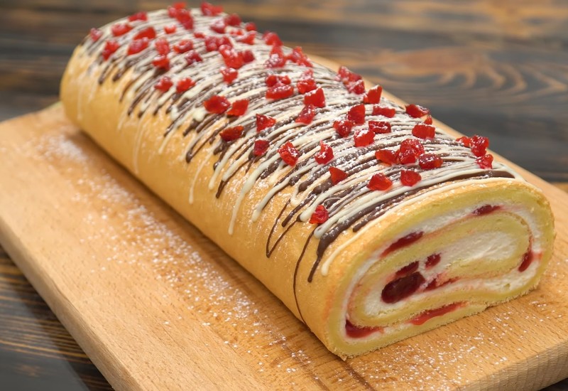 Бисквитный рулет