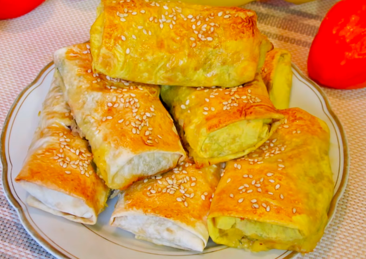 Невероятно вкусная закуска из лаваша