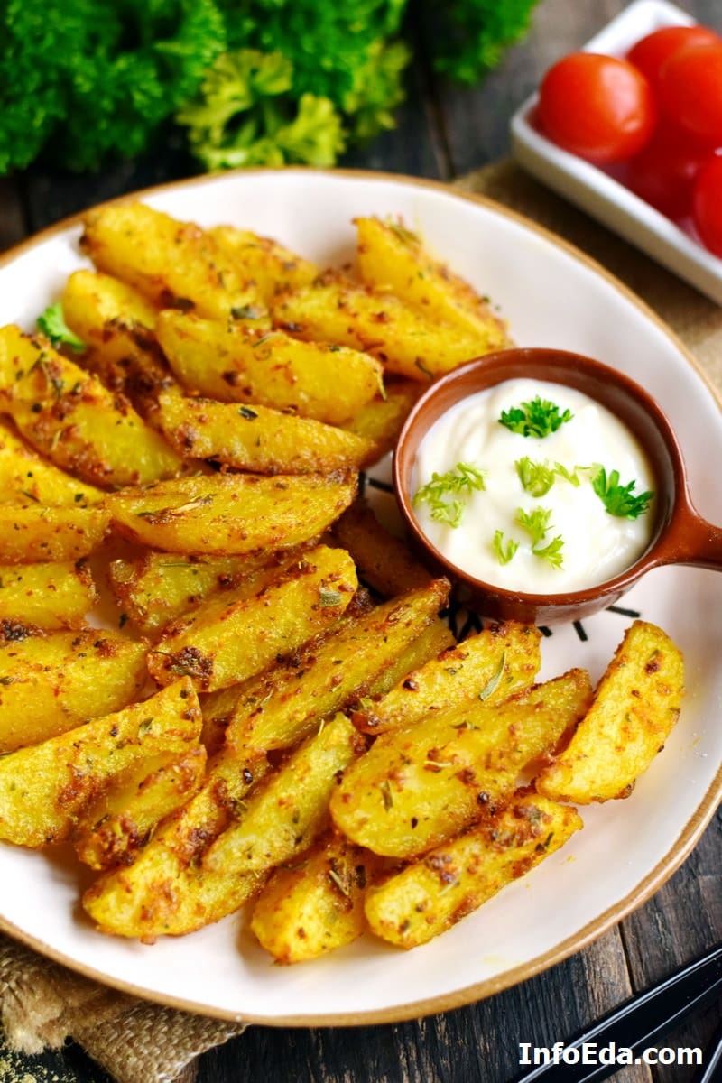 Картофель по-деревенски запеченный в духовке: рецепт с фото Картофель по-деревенски запеченный в духовке: рецепт с фото