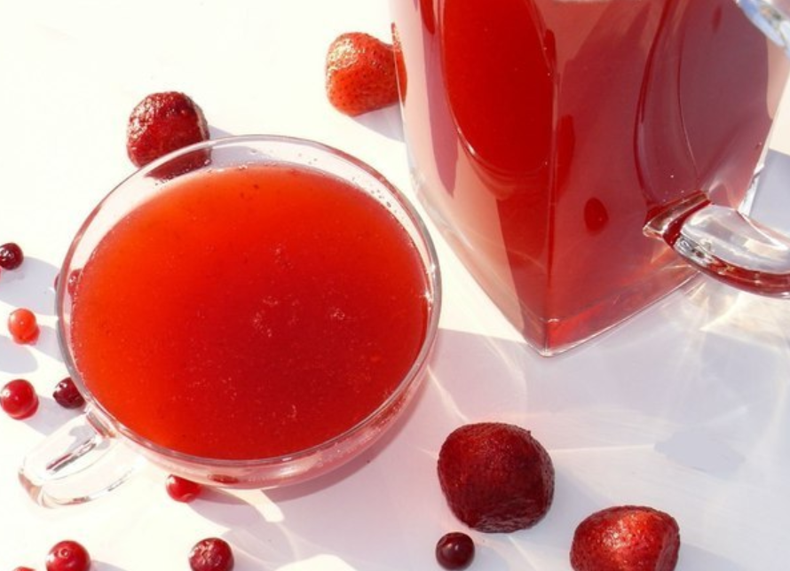 Кисель для плоского животика