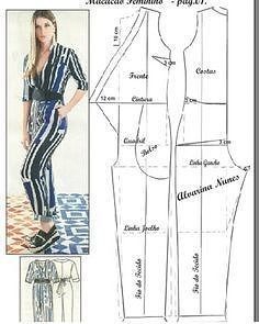 Летний комбинезон.Просто (Шитье и крой)