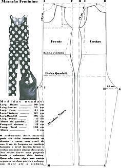 Летний комбинезон.Просто (Шитье и крой)