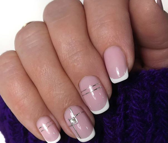 Простые красивые дизайны ногтей