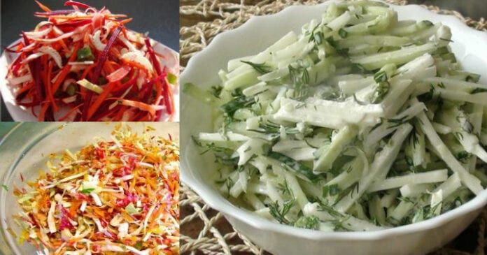 Ешь и худей! Лучшие рецепты салатов для похудения