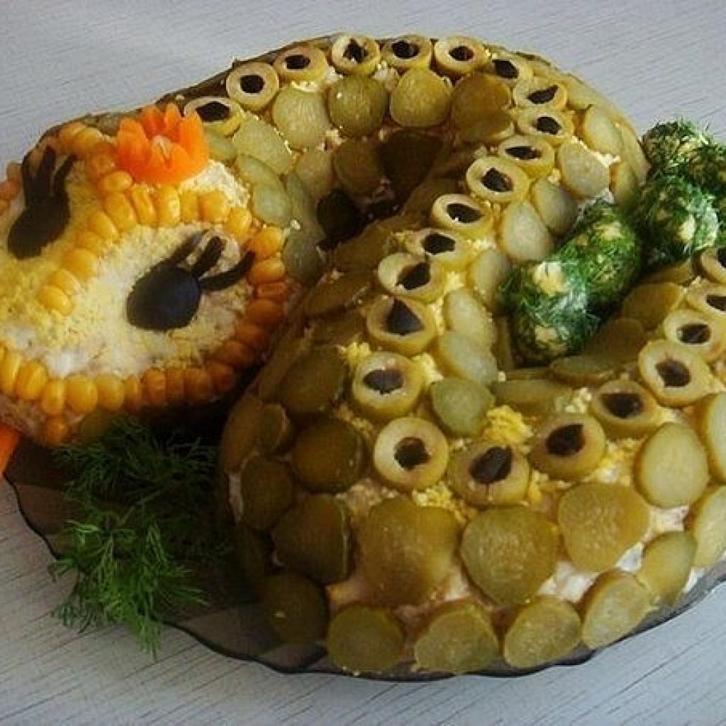 Салат Змея