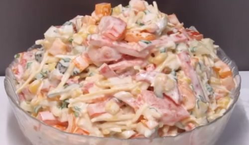 Интересный салат «Мексика»: вкуснятина из доступных продуктов