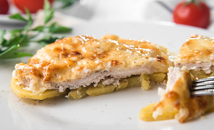 Картофель с мясом по-французски. Что может быть вкуснее