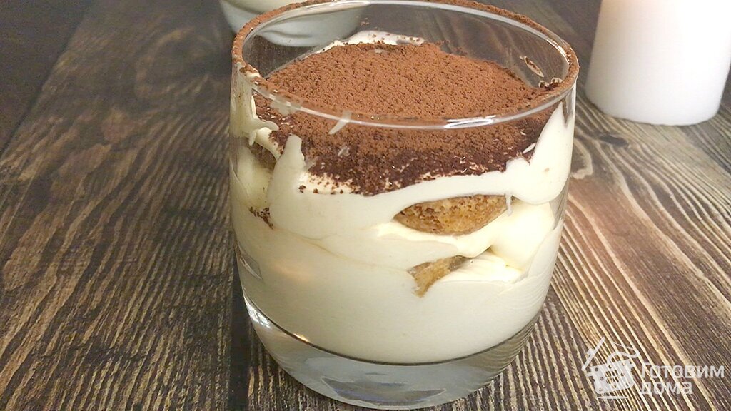 Тирамису в стакане по-новому: готовится в разы быстрее. Вкусно, красиво, празднично!