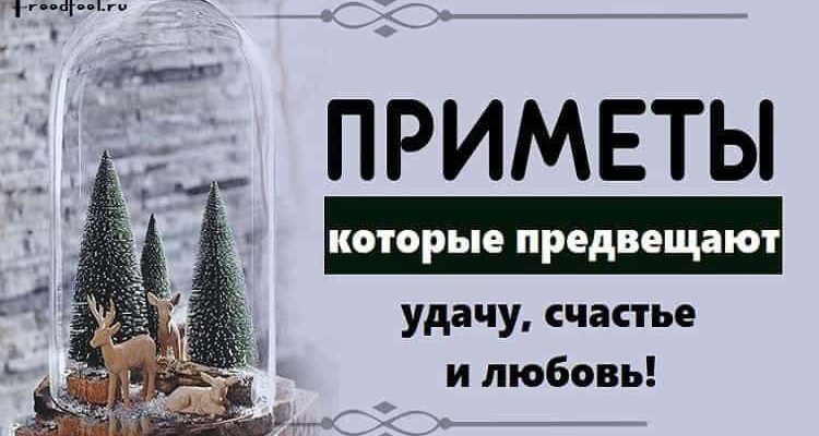 Приметы, которые предвещают удачу, счастье и любовь! Приметы, которые предвещают удачу, счастье и любовь!