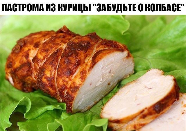 Пастрома из курицы «Забудьте о колбасе»