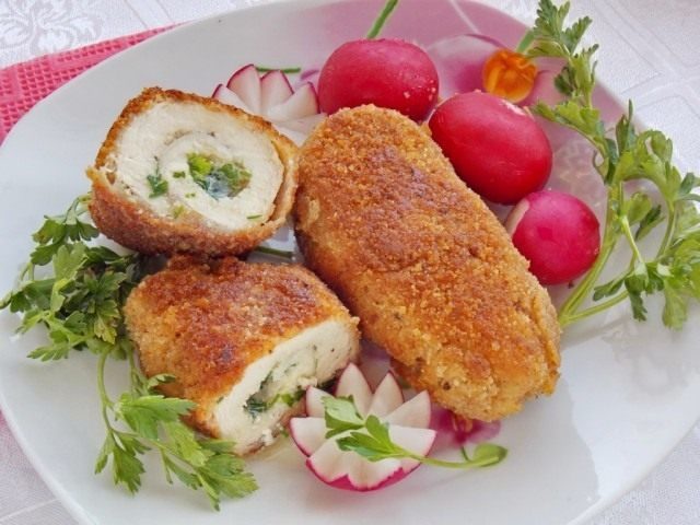 Котлеты по-киевски Котлеты по-киевски