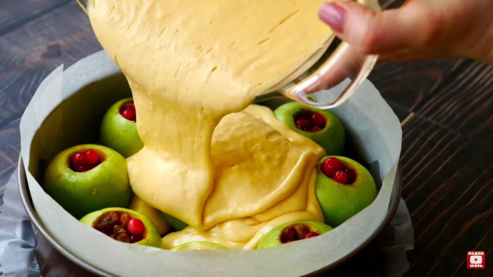 Необычный яблочный пирог! А Вы готовили такую вкусняшку?