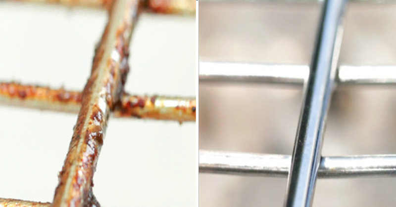 С ЭТИМ ПРОСТЕЙШИМ ТРЮКОМ ОТ ЖИРА НА РЕШЕТКЕ И СЛЕДА НЕ ОСТАНЕТСЯ!