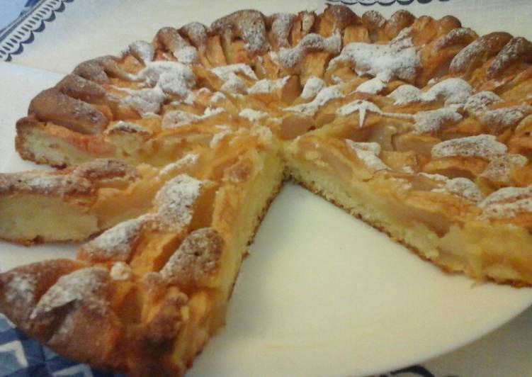 ИТАЛЬЯНСКИЙ ДЕРЕВЕНСКИЙ ПИРОГ С ЯБЛОКАМИ