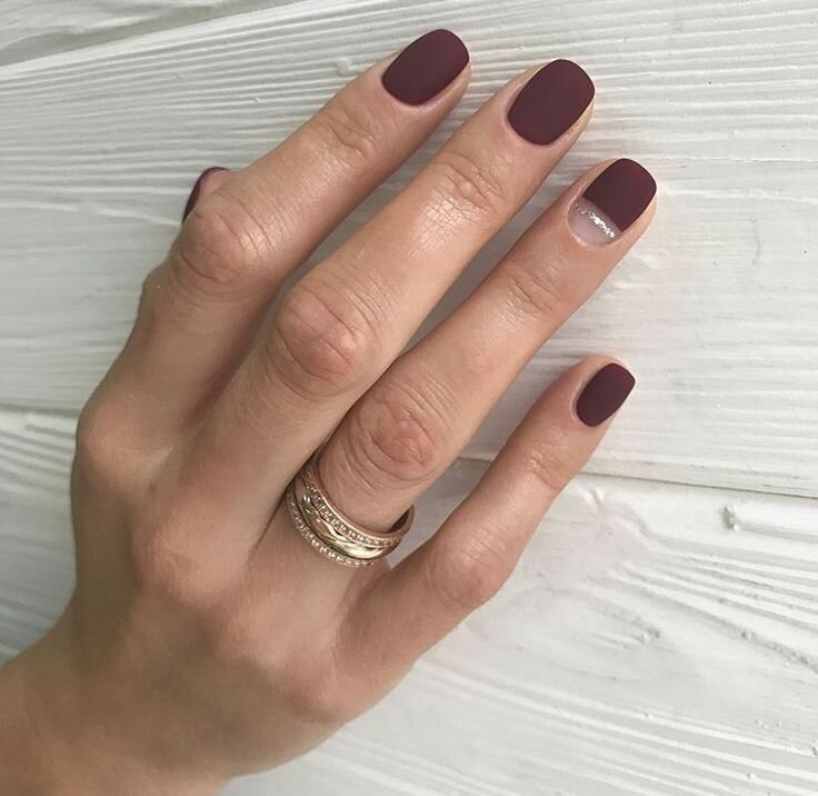 Простые красивые дизайны ногтей