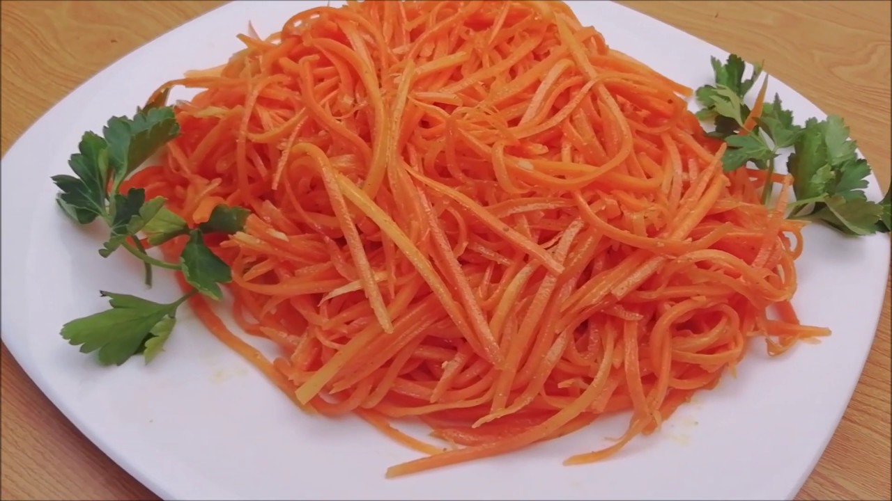 Морковь по-корейски вкуснее чем на рынке – очень удачный и простой рецепт