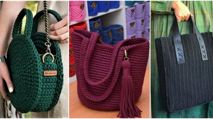 Идея на весну и лето: 17 стильных вязаных сумочек