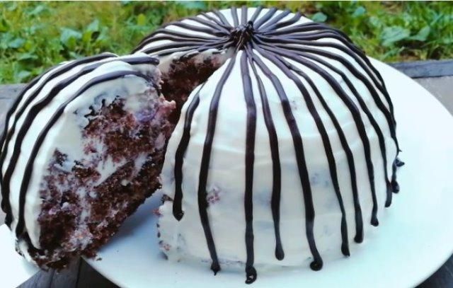 Потрясающе вкусный, нежный, сочный торт «Панчо»! Простой и быстрый рецепт без духовки!