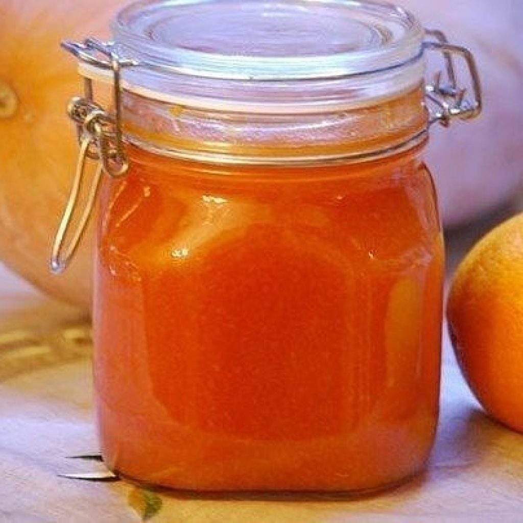 Тыква с лимоном