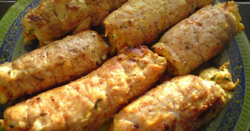 Рулетики куриные Боярские Рулетики куриные Боярские