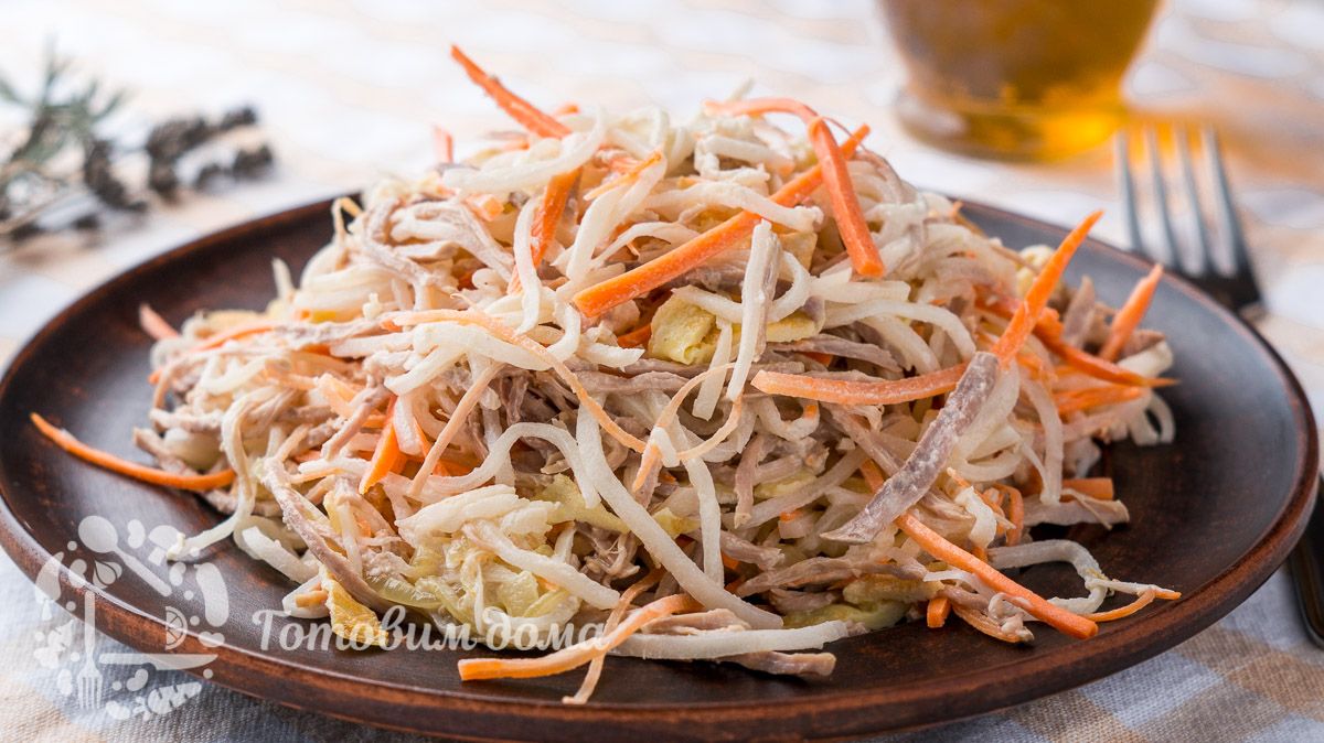 Необычно вкусный и питательный салат «Загадка» станет изюминкой на вашем столе!