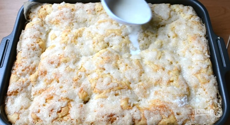 Безумно вкусный и простой сахарный пирог Безумно вкусный и простой сахарный пирог