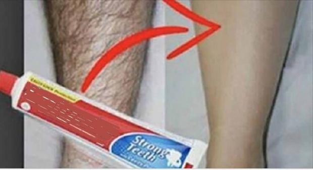 Депиляция в домашних условиях: обычная зубная паста может творить чудеса