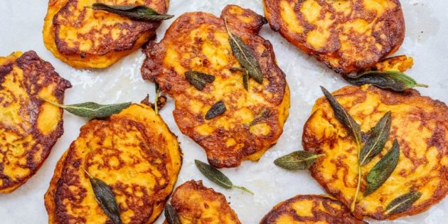 10 простых рецептов оладий из тыквы