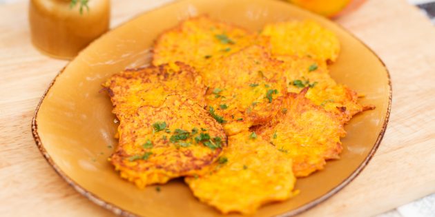 10 простых рецептов оладий из тыквы