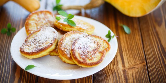 10 простых рецептов оладий из тыквы