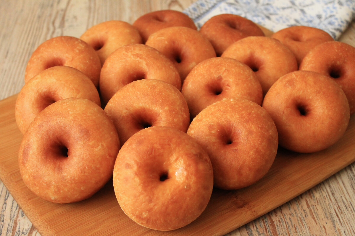 Как у меня получаются просто «идеальные» пончики: все как один.