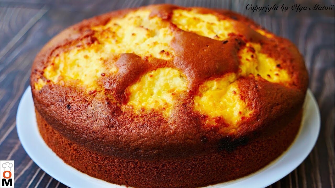 Быстрый пирог на кефире «Ватрушка»