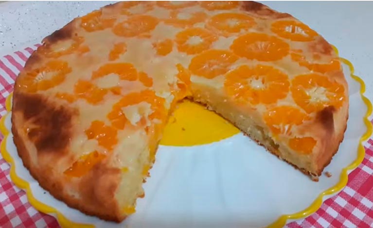 МАНДАРИНОВАЯ ШАРЛОТКА НА НОВЫЙ ГОД 2020! Красивый и ароматный!