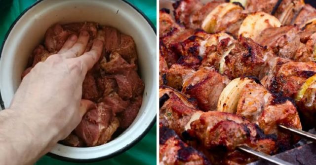 Сочнейший шашлык в «Кока-коле».