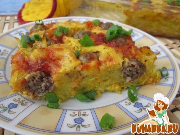 Рецепт картофельной запеканки с мясными шариками. Настоящий деликатес! Рецепт картофельной запеканки с мясными шариками. Настоящий деликатес!