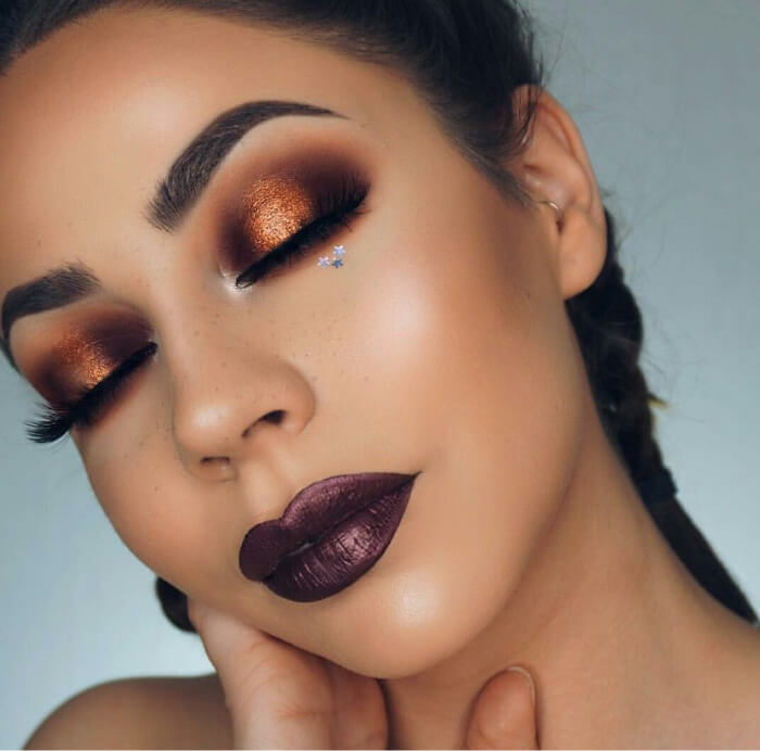 Макияж на Новый год 2021 новые тренды