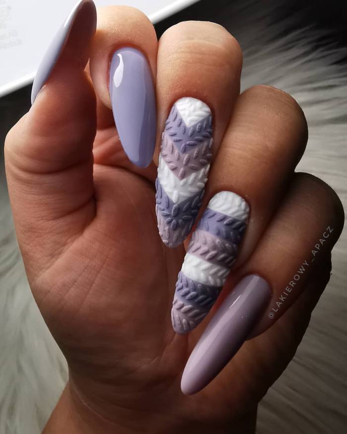 Рождественский маникюр 2021: 80+ непревзойденных фото идей