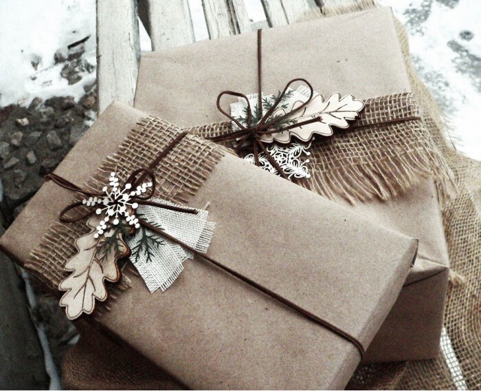 63 идеи упаковки подарков на Новый Год