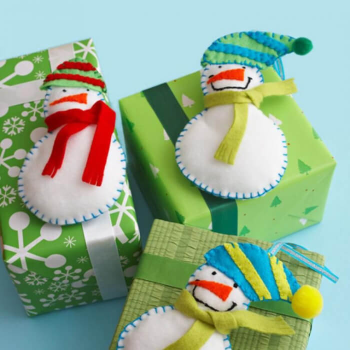 идеи упаковки подарков на Новый Год