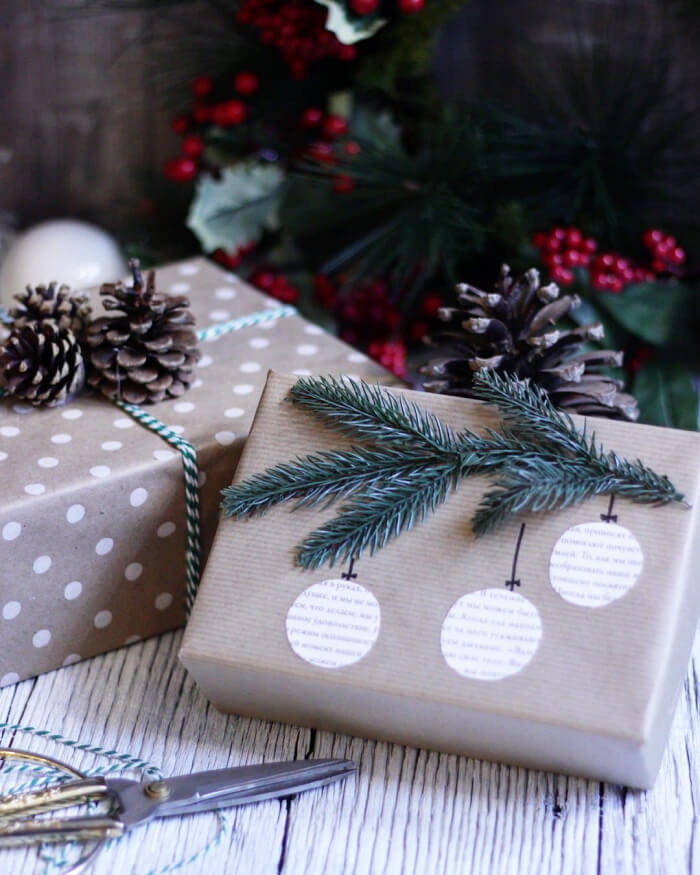 идеи упаковки подарков на Новый Год