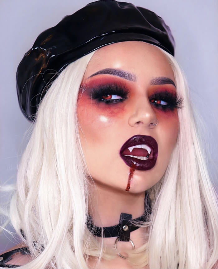 Макияж на Хэллоуин 2020 50 страшно красивых идей грима