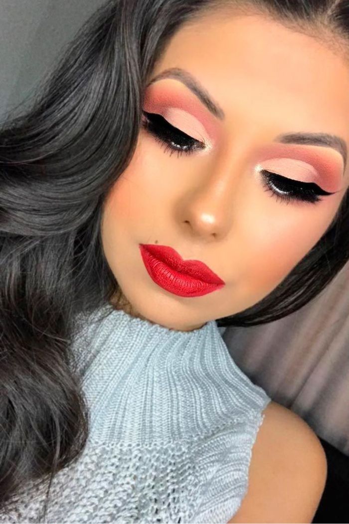 34 идеи макияжа на 14 февраля: будь неотразима в этот прекрасный день!