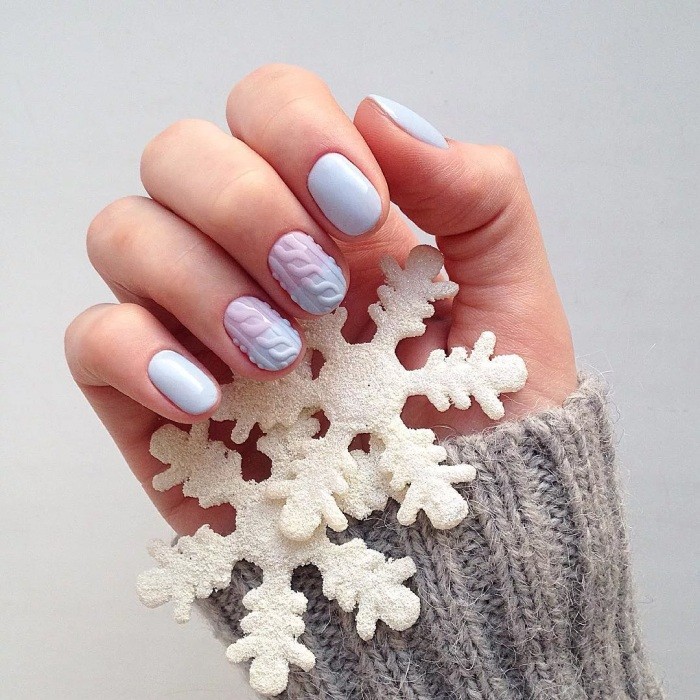 Рождественский маникюр 2021: 80+ непревзойденных фото идей