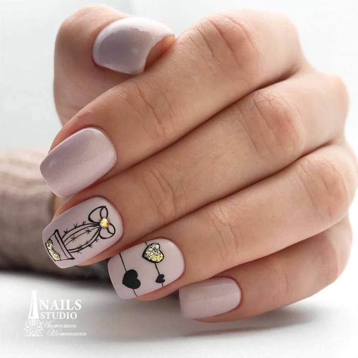 Рождественский маникюр 2021: 80+ непревзойденных фото идей