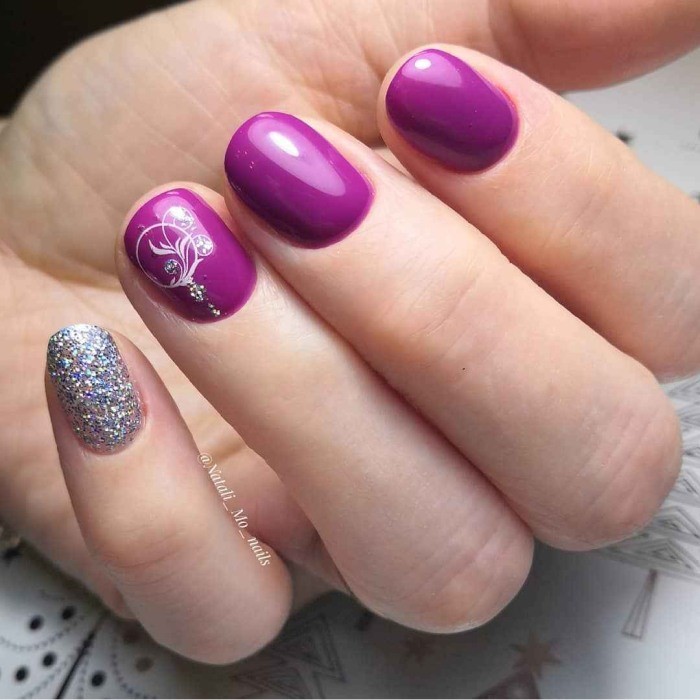 Рождественский маникюр 2021: 80+ непревзойденных фото идей