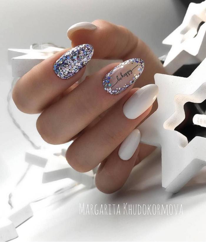 Рождественский маникюр 2021: 80+ непревзойденных фото идей